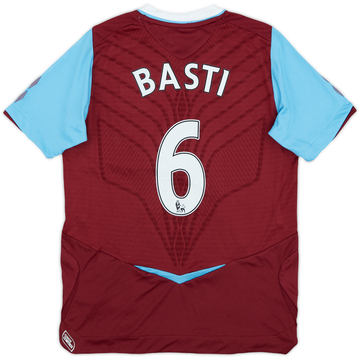 2008-09 West Ham Maillot domicile Basti #6 (S.Boys)
