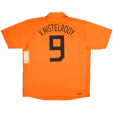 2006-08 Pays-Bas Maillot Domicile V.Nistelrooy #9 (XXL)