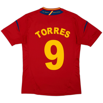 2011-12 Spain Maillot Domicile Torres #9 - 8/10 - (XL.Boys)