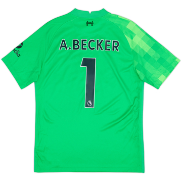 2021-22 Liverpool Maillot GK A.Becker #1 - 6/10 - (M)