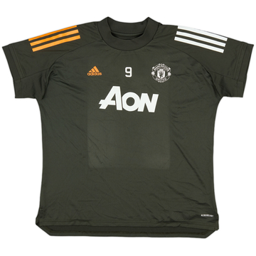 2020-21 Manchester United adidas Maillot d'entraînement version joueur #9 - 8/10 - (Femme L)
