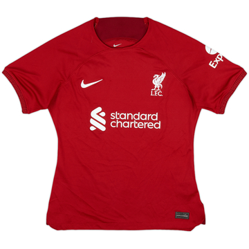 2022-23 Liverpool Maillot Domicile - 8/10 - (Taille S Femme)