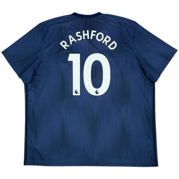 2018-19 Manchester United Maillot Third Rashford #10 - 9/10 - (3XL)
