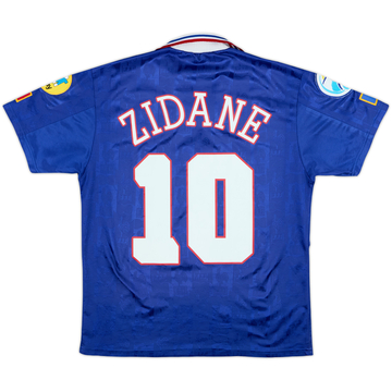 1996-98 France Maillot domicile Zidane #10 - 8/10 - (M)