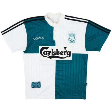 1995-96 Liverpool Maillot extérieur - 6/10 - (M)