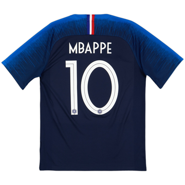 2018 France Maillot domicile Mbappe #10