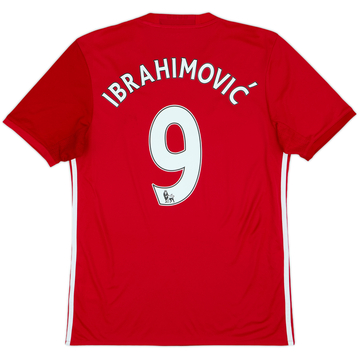2016-17 Manchester United Maillot Domicile Ibrahimovic #9 - 6/10 - (M)