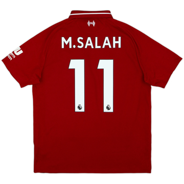 Maillot domicile Liverpool 2018-19 M.Salah #11 - 6/10 - (M)