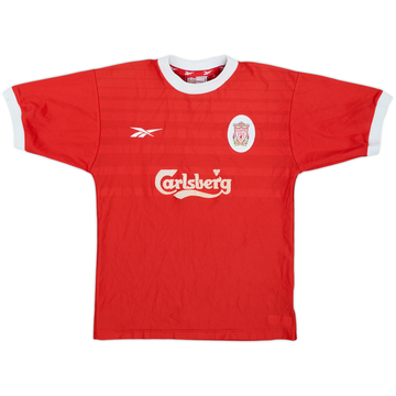 1998-00 Liverpool Maillot Domicile - 6/10 - (XL.Boys)