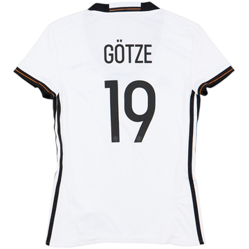 2015-16 Germany Maillot Domicile Gotze #19 - 10/10 - Taille S Femme