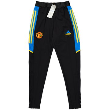 2021-22 Manchester United adidas Pantalon de survêtement (XS)