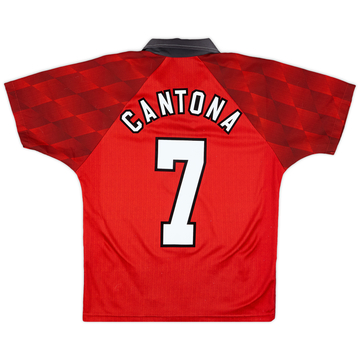 Maillot domicile Manchester United 1996-98 Cantona #7 - 7/10 - (Y)