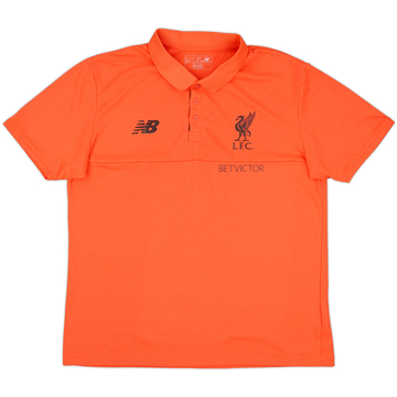 2018-19 Liverpool New Balance Polo - 7/10 - (L)