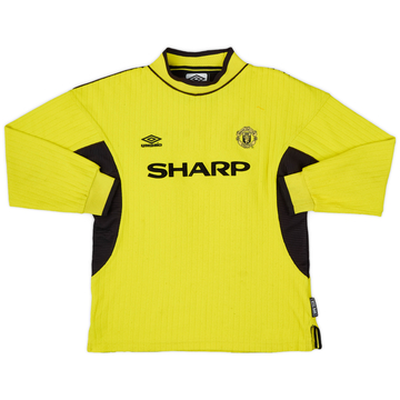 1999-00 Manchester United Maillot GK #17 - 6/10 - Garçons L