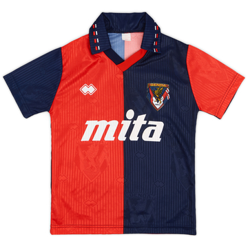 1991-92 Genoa Maillot Domicile - 9/10 - (M.Boys)