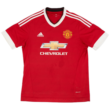 2015-16 Manchester United Maillot Domicile - 5/10 - (L)