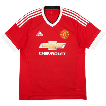 2015-16 Manchester United Maillot Domicile - 5/10 - (L)