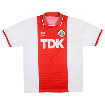 Maillot domicile Ajax 1989-91 - 8/10 - (L)