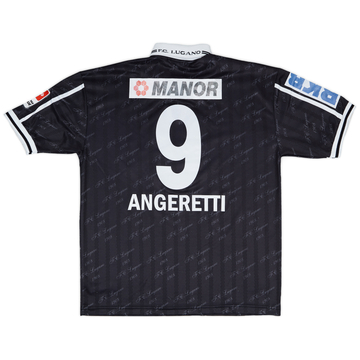 2004-05 AC Lugano Maillot extérieur de match Angeretti #9