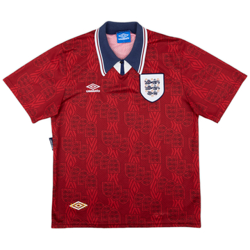 1993-95 England Maillot extérieur - 8/10 - (L)