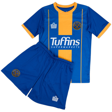 2019-20 Shrewsbury Maillot domicile et short - 8/10 - (S)