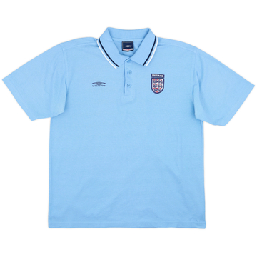 2002-03 England Umbro Polo - 7/10 - (M)