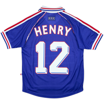 1998-00 France Maillot Domicile Henry #12 - 8/10 - (XS)