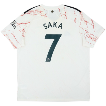 2020-21 Maillot extérieur Arsenal Saka #7 - 6/10 - (XL)
