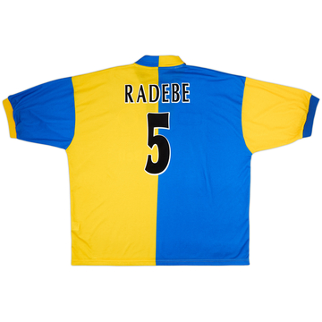1997-99 Leeds United Maillot extérieur Radebe #5 - 9/10 - (XXL)