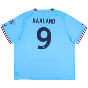 2022-23 Manchester City Maillot domicile Haaland #9 - 8/10 - (3XL)