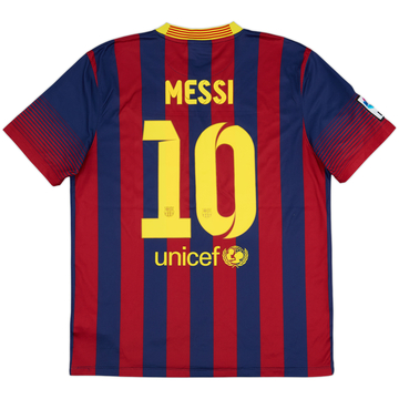 2013-14 Barcelona Maillot domicile Messi #10 - 8/10 - (L)
