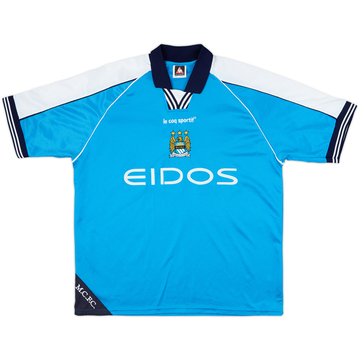1999-01 Manchester City Maillot domicile - 9/10 - (L)