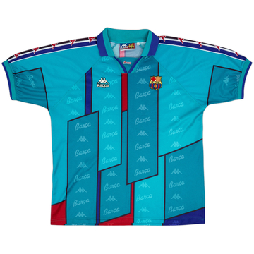 1995-97 Barcelona Maillot extérieur - 8/10 - (XL)