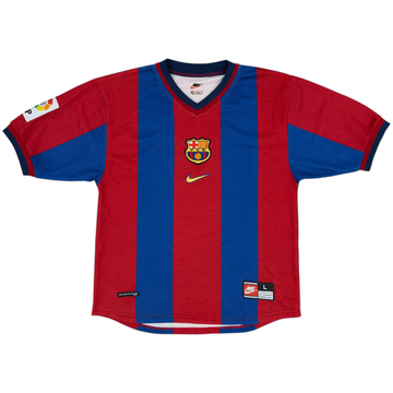 1998-00 Barcelona Maillot Domicile - 8/10 - (L.Boys)