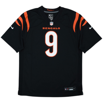2024-25 Cincinnati Bengals Burrow #9 Nike Maillot domicile - 9/10 - (XL.Boys)