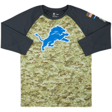 2017 Detroit Lions Nike 'Salute to Service' Tee d'entraînement - 9/10 - (M)