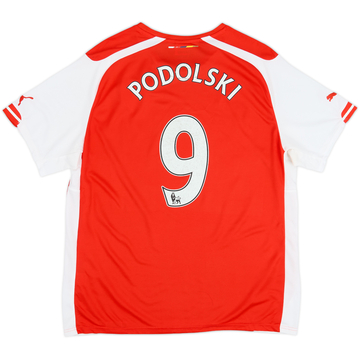 2014-15 Arsenal Maillot domicile Podolski #9 - 6/10 - (XL)