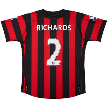 2011-12 Manchester City Maillot extérieur Richards #2 - 6/10 - (M)