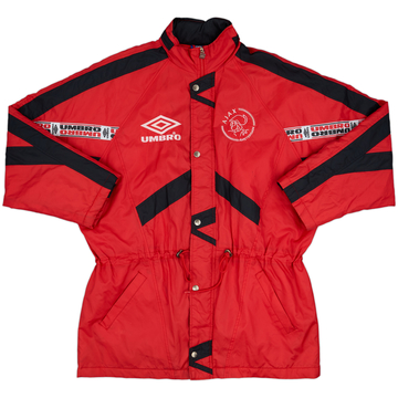1994-95 Ajax Umbro Parka de banc rembourrée - 8/10 - (XXL)