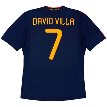 2010-11 Maillot extérieur Espagne David Villa #7 - 5/10 - (L)