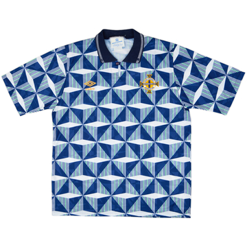 Maillot Irlande du Nord extérieur 1990-92 - 9/10 - (L)