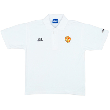 1996-97 Manchester United Umbro Polo - 8/10 - (S)
