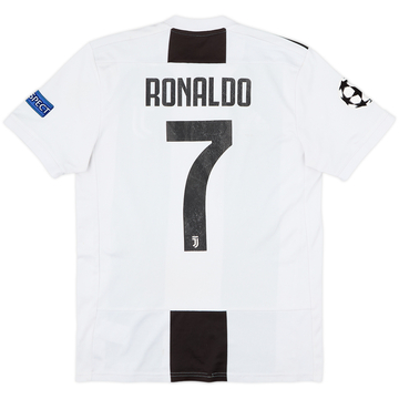 2018-19 Juventus Maillot Domicile Ronaldo #7 - 5/10 - (S)