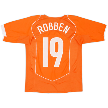2004-06 Netherlands Maillot domicile Robben #19 - 9/10 - (XL.Boys)