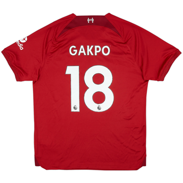 2022-23 Liverpool Maillot domicile Gakpo #18 - 10/10 - (L)