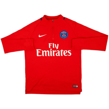 2016-17 Paris Saint-Germain Nike Haut d'entraînement 1/4 Zip - 8/10 - (M)