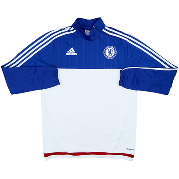 2015-16 Chelsea adidas 1/4 Zip Haut de training - 6/10 - (M)