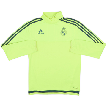 2015-16 Real Madrid adidas Haut d'entraînement 1/4 Zip - 7/10 - (XS)