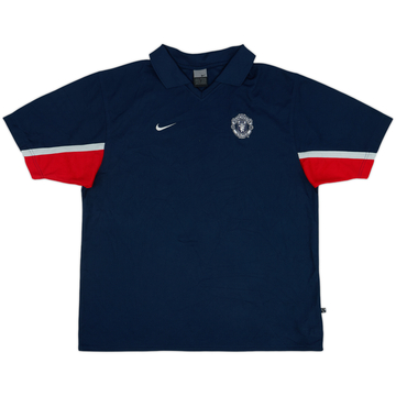2003-04 Manchester United Nike Polo - 8/10 - (XL)