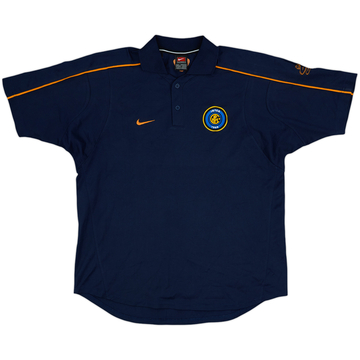 2001-01 Inter Milan Nike Polo - 8/10 - (L)